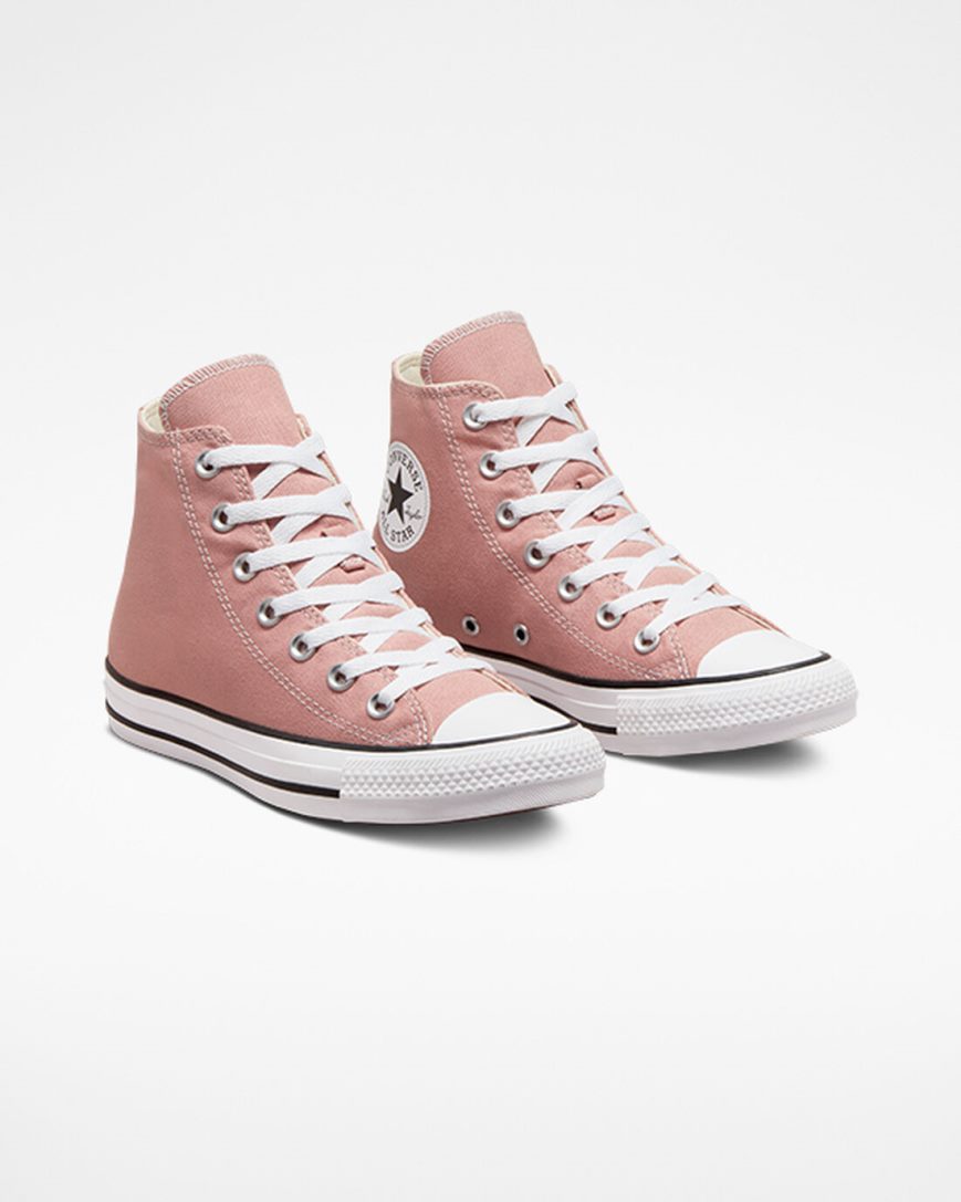 Men's Converse Chuck Taylor All Star Seasonal Color High Top Shoes Pink | AU E8591K